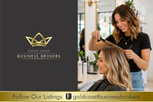 BUSY HAIR SALON FOR SALE – SOUTHERN GOLD COAST SUBURB ASKING PRICE: $190,000 + SAV