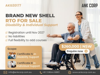 BRAND NEW SHELL RTO FOR SALE | $260,000 | NSW | AKG20177