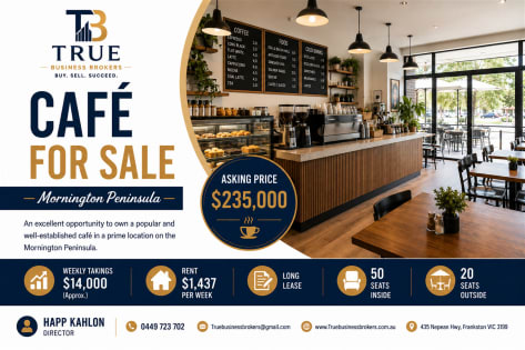 Cafe opportunity - Great Location