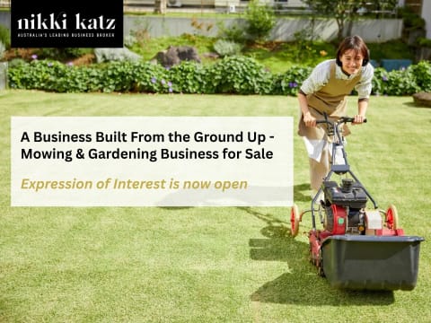 A Business Built From the Ground Up - Mowing & Gardening Business for Sale
