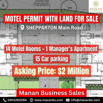 Motel Permit With Land For Sale