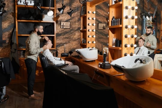 A chain of 2 men’s grooming salons for sale, Melbourne