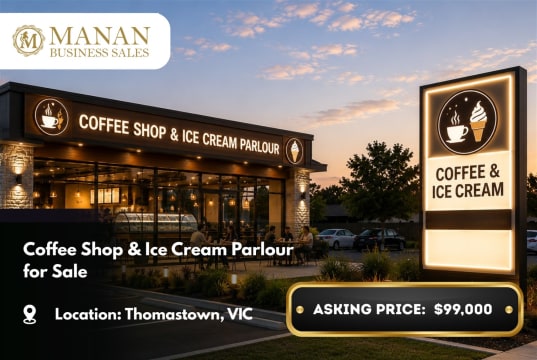 Coffee Shop & Ice Cream Parlour for Sale - Thomastown, VIC
