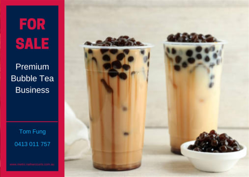 Profitable Bubble Tea Main Road Location