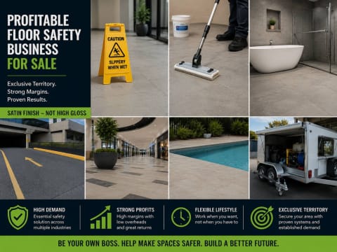 Profitable Slip Resistant Floor Safety & Compliance Business