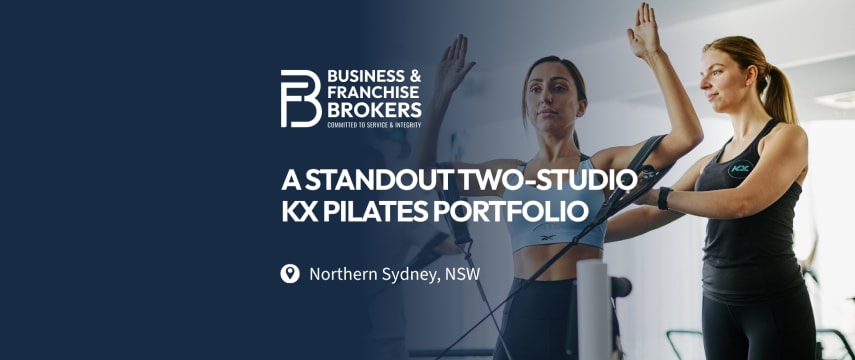 A STANDOUT TWO-STUDIO KX PILATES PORTFOLIO (NORTHERN SYDNEY, NSW) BFB4399 & BFB4724
