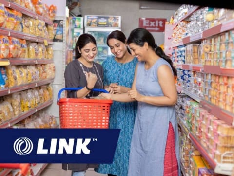 Indian Grocery Store on Busy Intersection - Northern Suburb