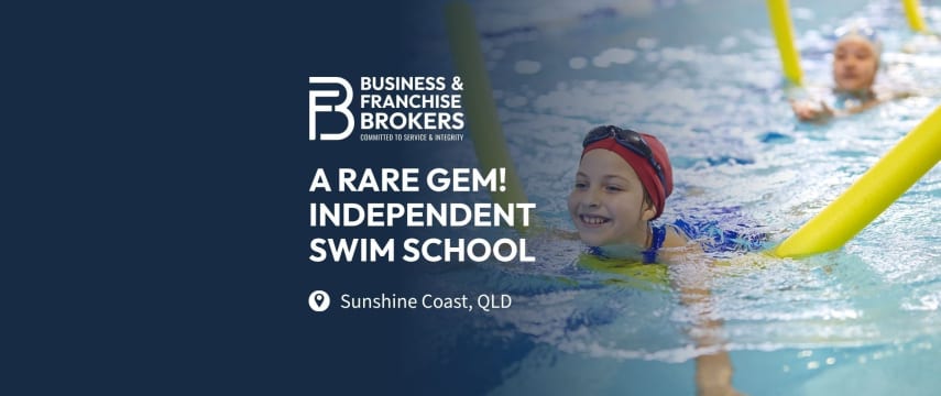 A RARE GEM! INDEPENDENT SWIM SCHOOL (SUNSHINE COAST QLD) BFB3354