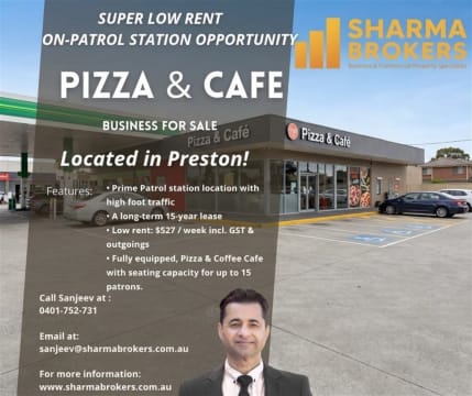 Pizza & Cafe Opportunity Inside Petrol Station - Preston!