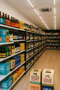 Highly profitable bottle shop for sale