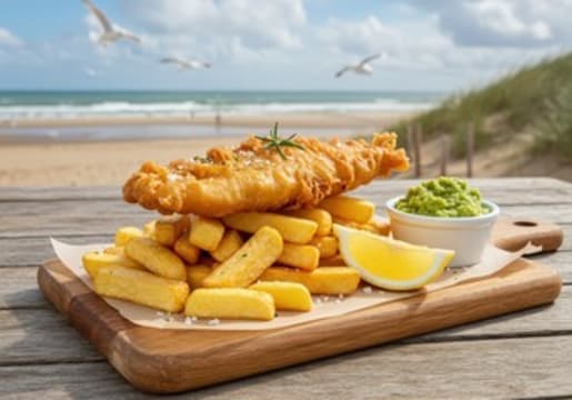 5 DAYS FISH & CHIPS (BB091) with a 1 BEDROOM APARTMENT ($576 pwk!!)