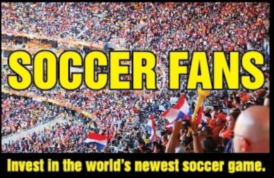 INVEST IN THE WORLDS NEWEST SOCCER GAME