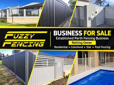 ESTABLISHED PERTH FENCING BUSINESS 20+ YEARS RETIREMENT SALE