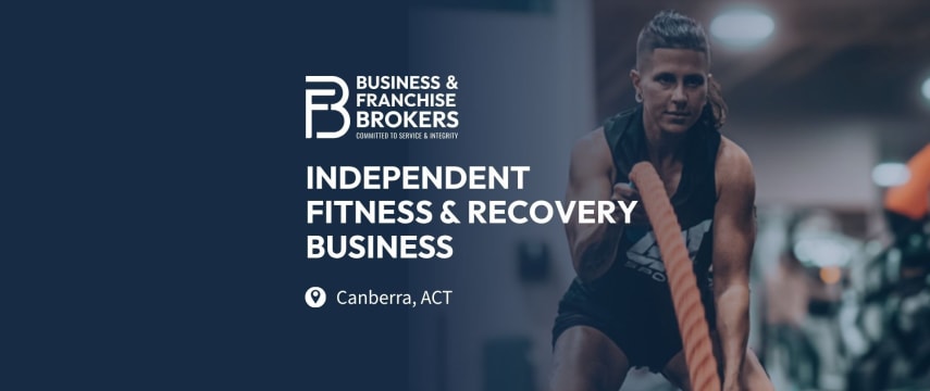 INDEPENDENT FITNESS & RECOVERY BUSINESS FOR SALE (CANBERRA, ACT) BFB4700