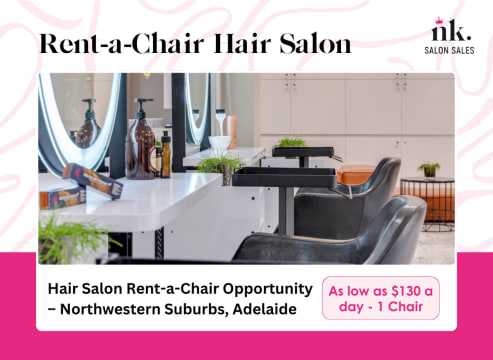 Hair Salon Rent-a-Chair Opportunity  Northwestern Suburbs, Adelaide
