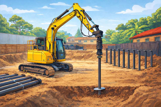 Steel Screw Pile Asset Sale Only – Plant and Equipment Package – Sydney, NSW