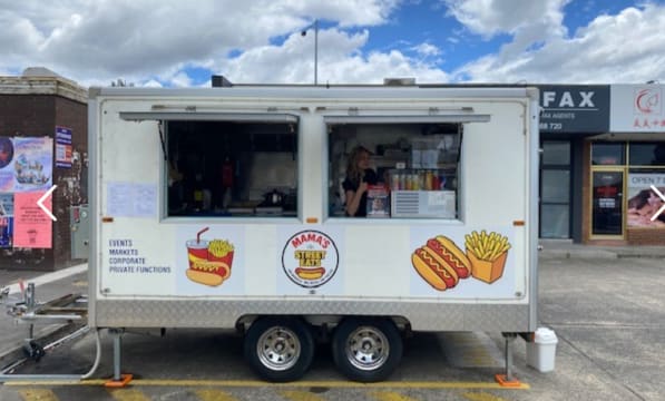 FOOD TRUCK TRAILER BUSINESS FOR SALE IN OAKLEIGH $59,000