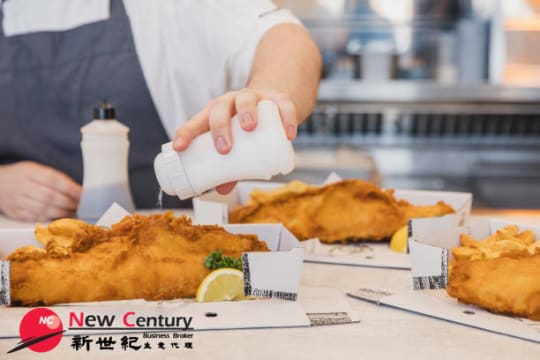 FISH & CHIPS / SOUVLAKI --FRANKSTON --1P11474