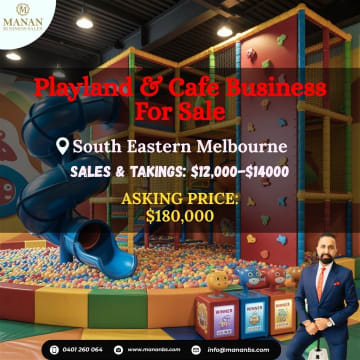 Playland & Cafe Business For Sale