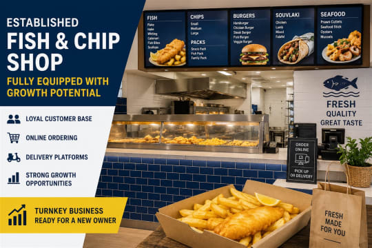 Established Fish &amp; Chip Shop in Melbourne's Eastern Suburbs