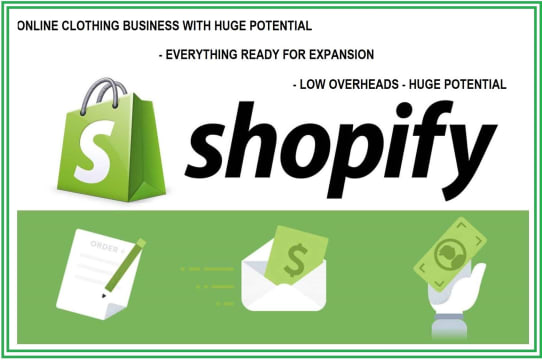 ONLINE CLOTHING BUSINESS WITH HUGE POTENTIAL - MAKE AN OFFER