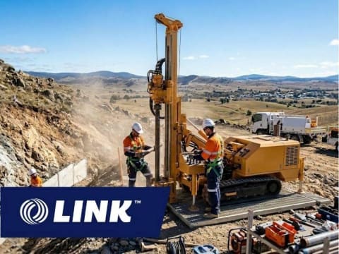 Specialist Geotechnical Contracting Business For Sale - Freehold Premises Included - Regional NSW