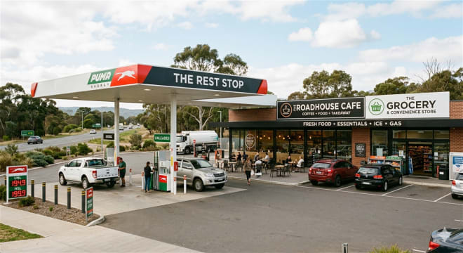 Established Fuel Station, Convenience Store & Cafe Opportunity in the Heart of Gympie