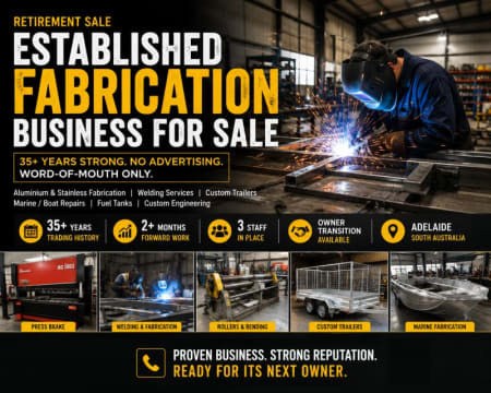 Established Engineering & Fabrication Business | 35+ Years