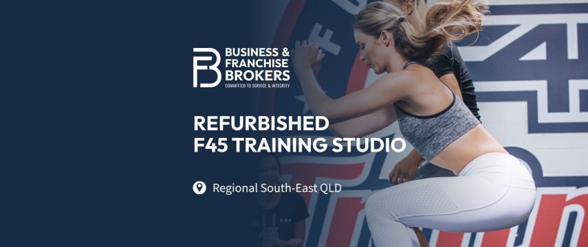 REFURBISHED F45 TRAINING STUDIO (REGIONAL SOUTH-EAST QUEENSLAND) BFB4012