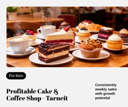 Managed & Profitable Cake & Coffee Shop – Prime Tarneit Location