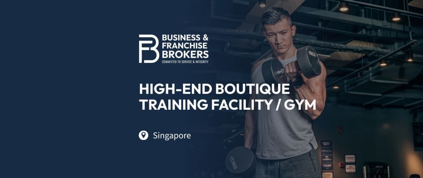 HIGH-END BOUTIQUE TRAINING FACILITY / GYM (SINGAPORE) BFB3127