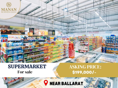 SUPERMARKET FOR SALE IN BALLARAT