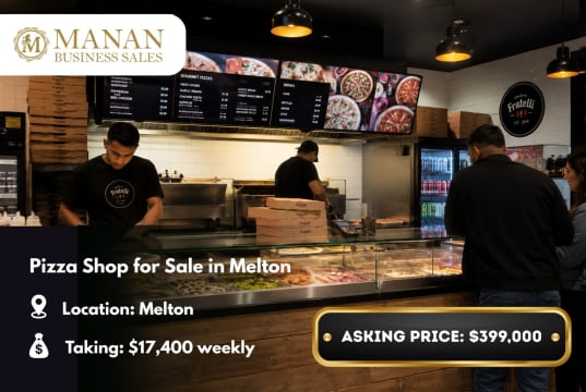 Pizza Shop for Sale in Melton