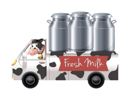 3.5 days a week Milk Distribution Business for Sale - Strong income