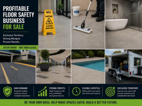 Profitable Slip Resistant Floor Safety & Compliance Business