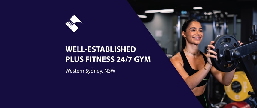 WELL-ESTABLISHED PLUS FITNESS 24/7 GYM FOR SALE (WESTERN SYDNEY) BFB4132