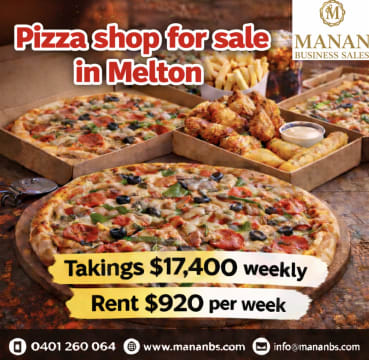 Pizza Shop for Sale in Melton