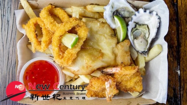 FISH & CHIPS -- ROSEBUD -- 1P9322