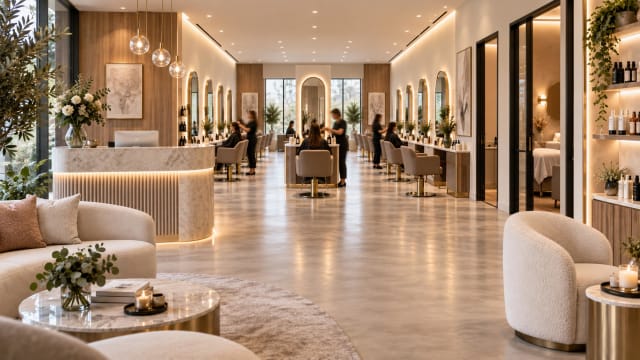 A HAIR & BEAUTY SALON WITH INCOME ALREADY FLOWING  AND ROOM TO GROW
