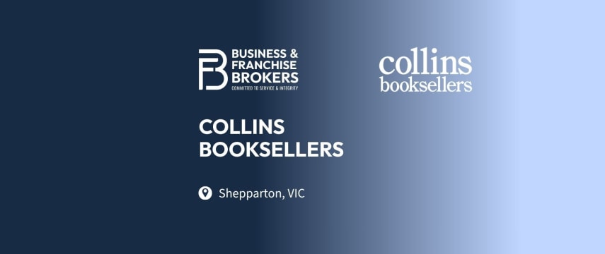 COLLINS BOOKSELLERS SHEPPARTON (REGIONAL VICTORIA) BFB3047