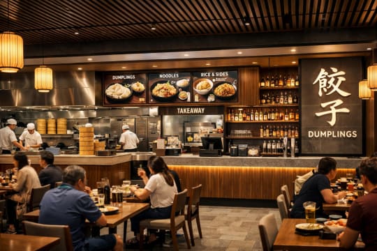 Chinese Dumpling Restaurant With Great Shop Fit Out And Cheap Rent For Sale In Adelaide CBD