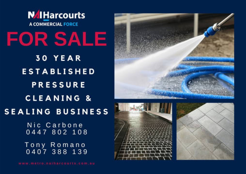 Established Pressure Cleaning & Sealing Business - 30+ Years