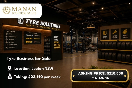 Tyre Business for Sale Leeton NSW