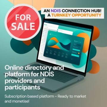 For Sale: Online Directory and Platform in the Care Sector (NDIS)