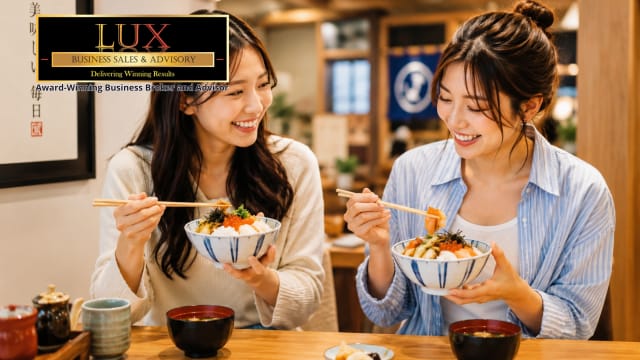 ESTABLISHED JAPANESE RESTAURANT | UNDER MANAGEMENT | STRONG PROFITS