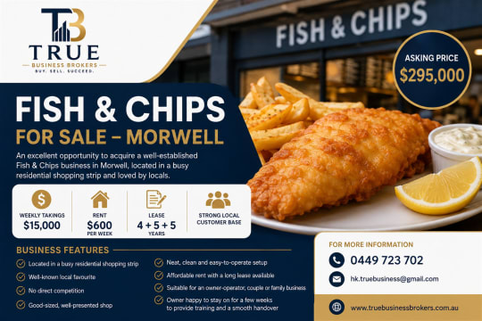 Fish and Chips -Huge Profit -Morwell