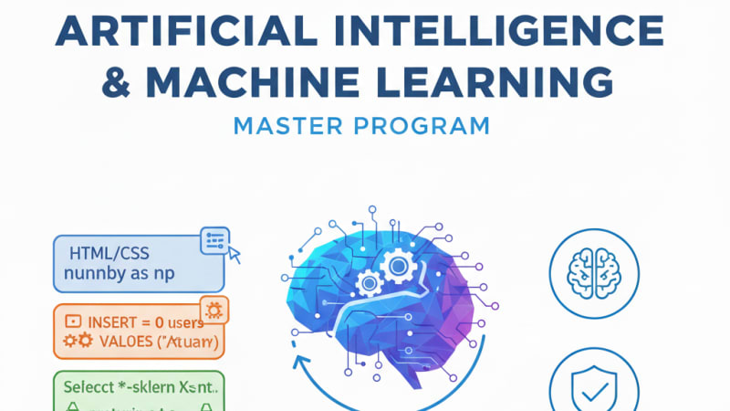 Artificial Intelligence (AI) & Machine Learning (ML) — Master Program