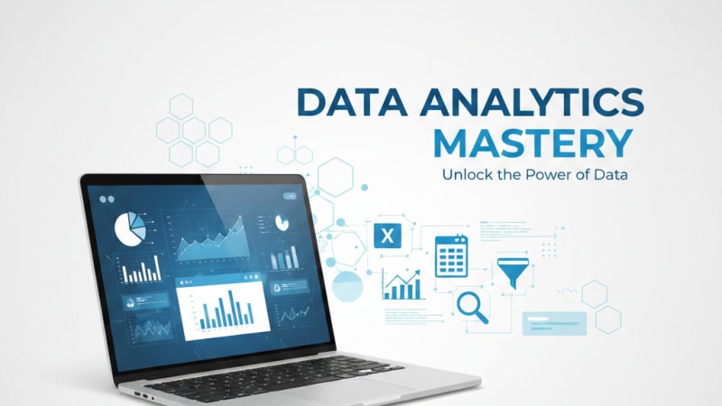 Data Analytics Mastery: From Excel to Dashboards