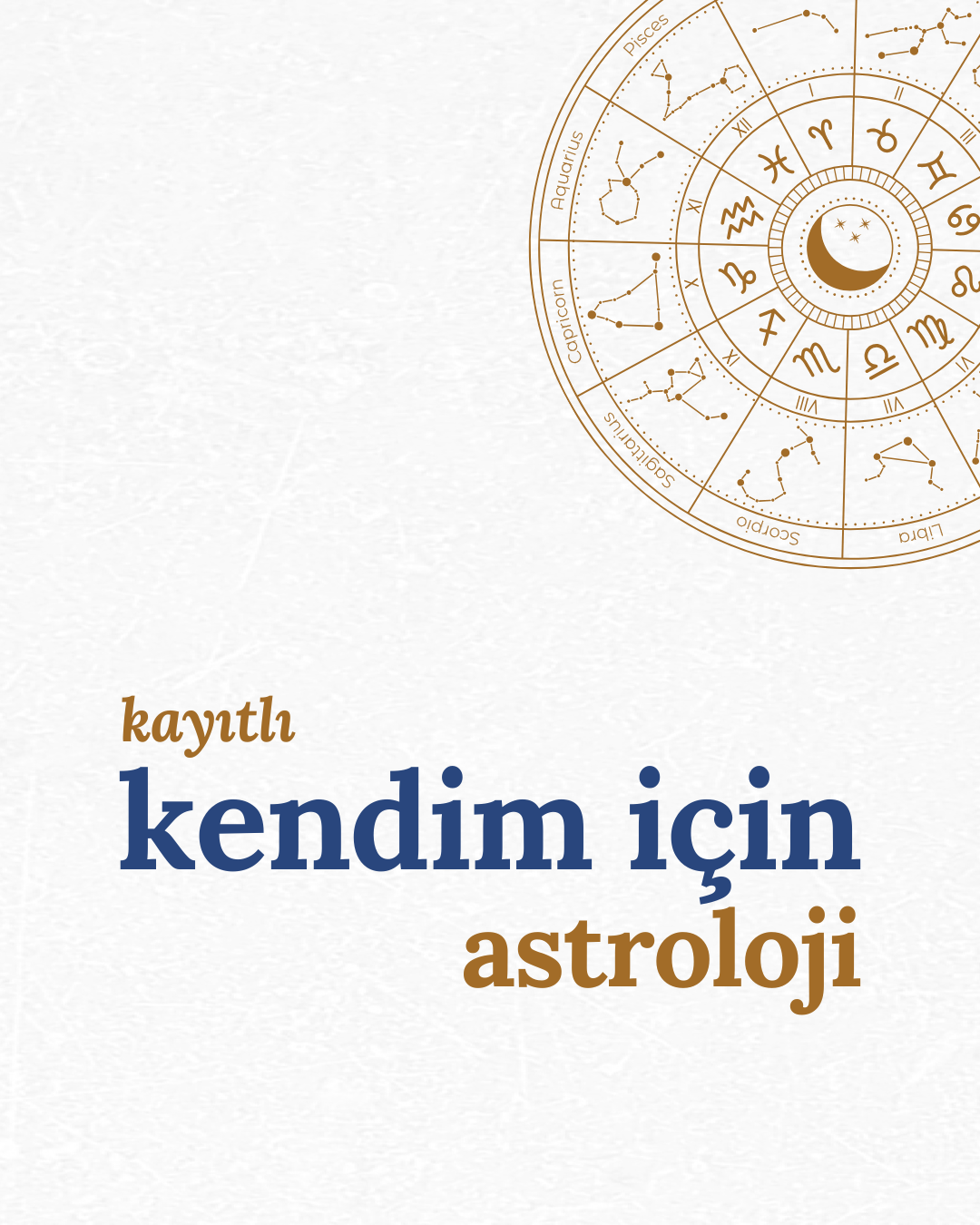 Kendim İçin Astroloji - Kayıtlı Astroloji Eğitimi