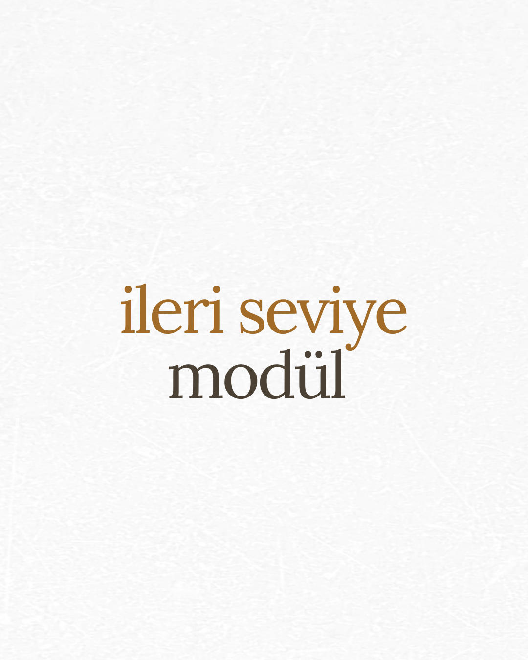 Butik İLERİ Modül - Canlı Online Astroloji Eğitimi